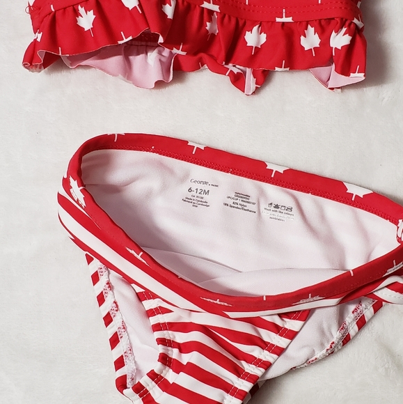 Canada day swim wear for baby - Picture 2 of 4